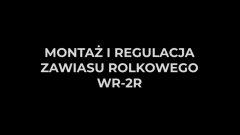 WALA zawiasy do drzwi - montaż i regulacja zawiasu WR-2R