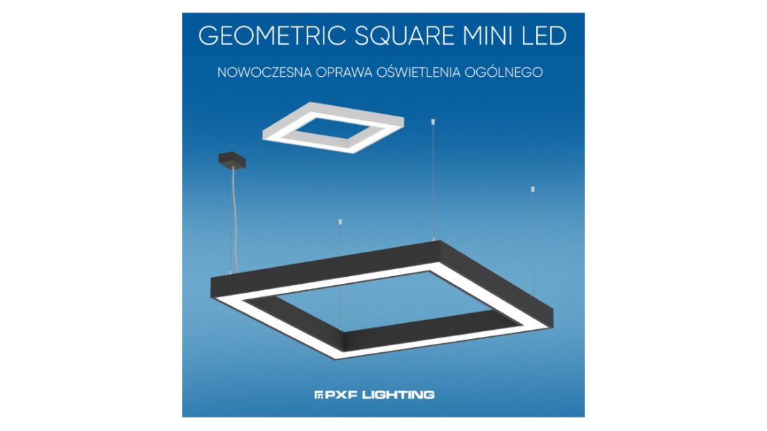 GEOMETRIC SQUARE MINI LED - uniwersalna oprawa oświetleniowa