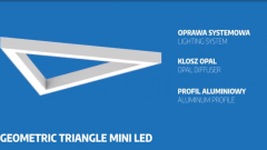 Oprawa oświetleniowa GEOMETRIC TRIANGLE MINI LED