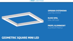 Oprawa oświetleniowa Geometric Square Mini LED