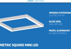 Oprawa oświetleniowa Geometric Square Mini LED