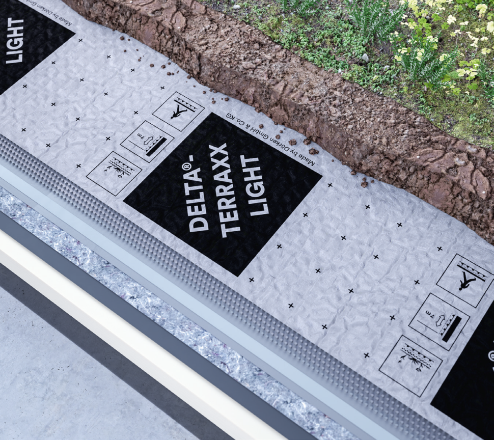 Folia Delta-Terraxx. fot. Dorken Delta