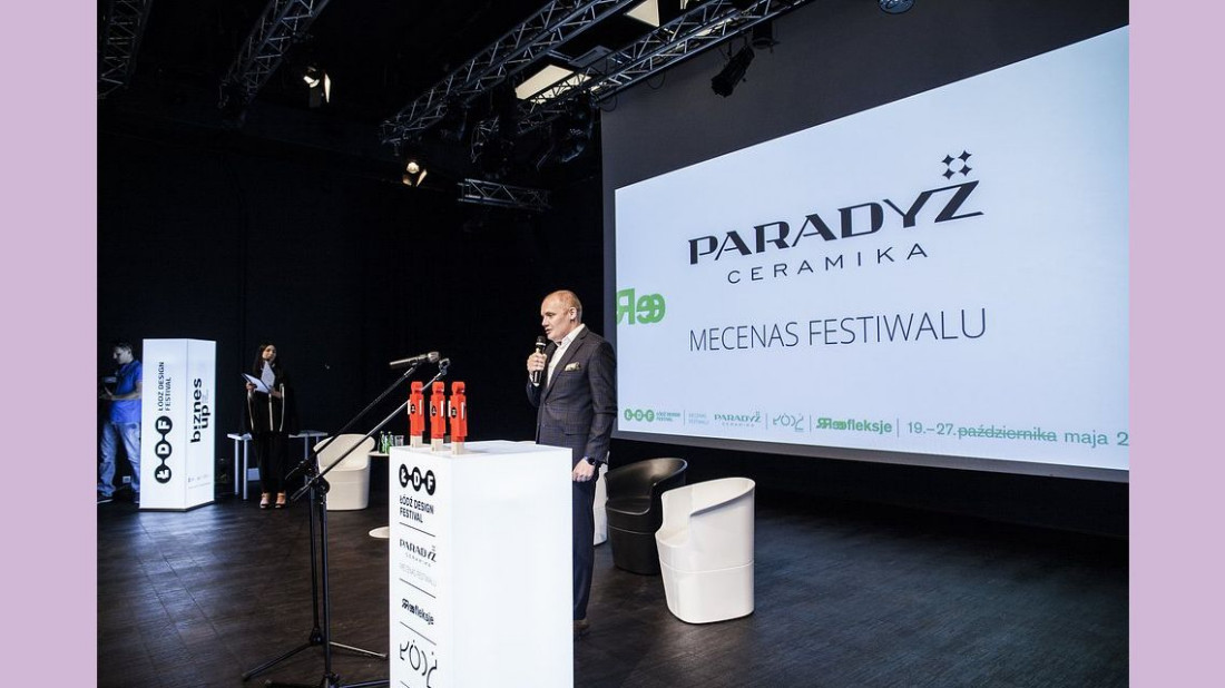 Ceramika Paradyż po raz 16. mecenasem Łódź Design Festival 