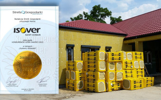 ISOVER nagrodzony złotym godłem programu Konsumencki Lider Jakości 2022. Już po raz 11.