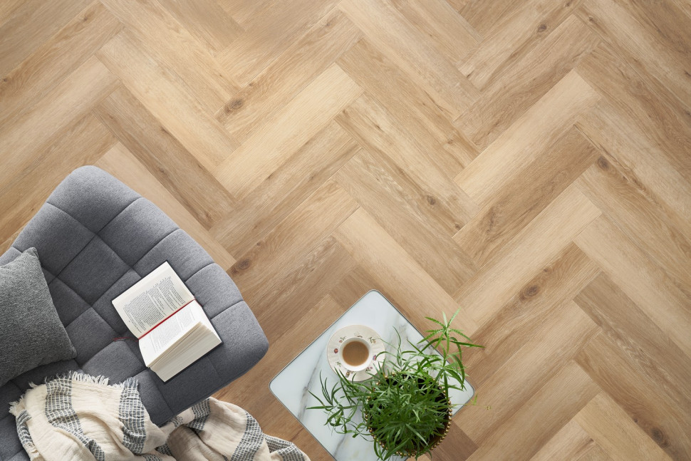 PANELE WINYLOWE Arbiton Herringbone Dąb Dearwood