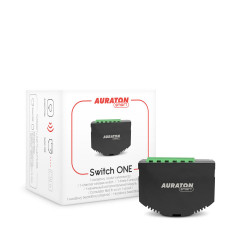 AURATON Switch ONE - 1-kanałowy moduł wykonawczy do sterowanie odbiornikami elektrycznymi