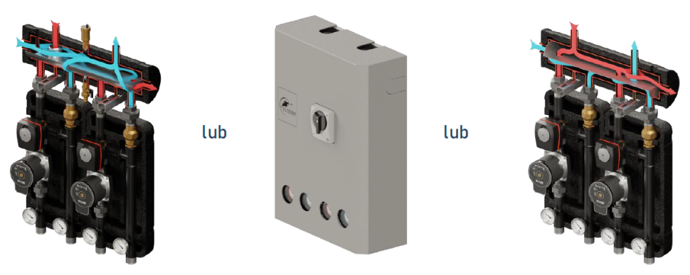 Podwójny zestaw KOMPANIA/SZWADRON/BRYGADA z pompami LFP lub DAB