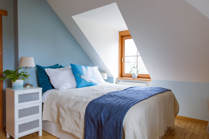 Metamorfoza sypialni Uli Pedantuli z farbami Tikkurila