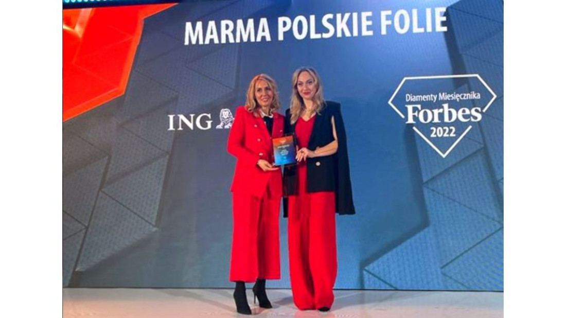 Wyróżnienie w rankingu Diamentów Forbesa 2022 dla Marma Polskie Folie