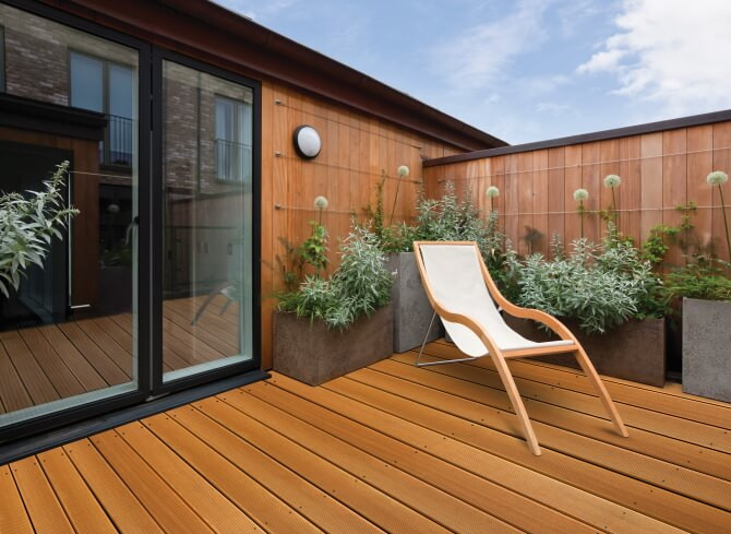 Taras z drewna Bangkirai