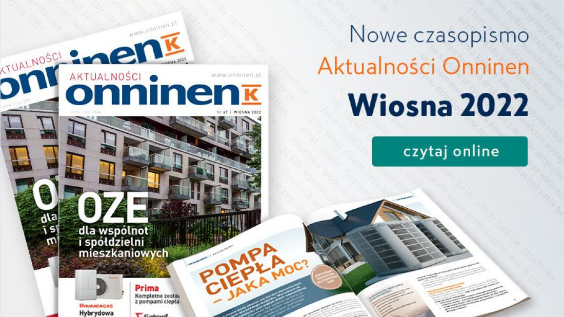 Aktualności Onninen - źródło informacji o asortymencie Onninen 