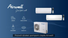 Klimatyzatory Airwell - ciepło bez wysiłku