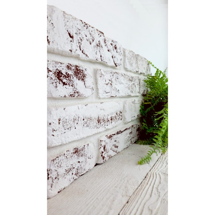 Stara cegła pastelowa w odcieniu bielonego brązu