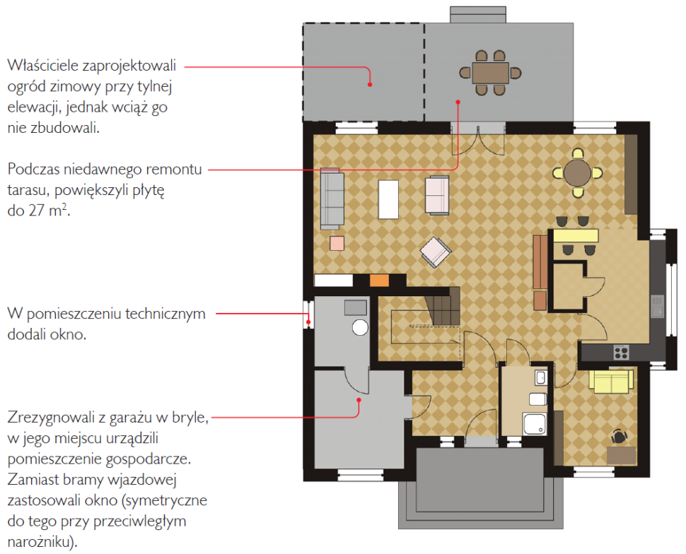 Rzut parteru po zmianach