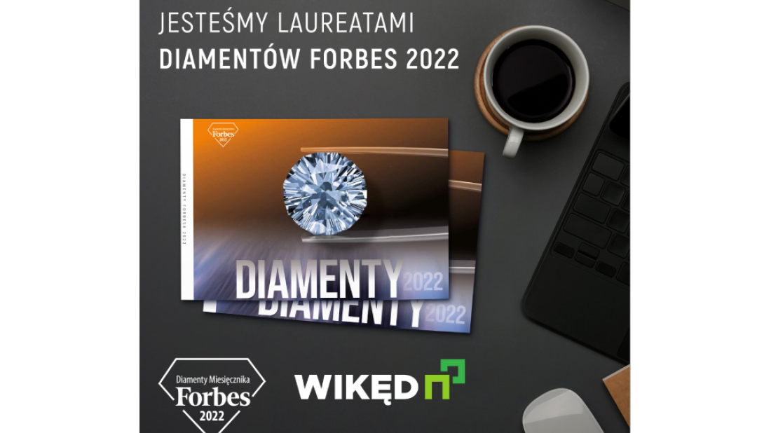 WIKĘD laureatem Diamentów Forbes 2022!