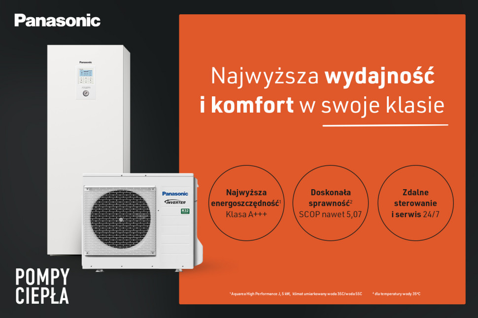 Seria pomp ciepła Panasonic Aquarea - Systemy ogrzewania i chłodzenia firmy Panasonic - Systemy ogrzewania i chłodzenia firmy Panasonic