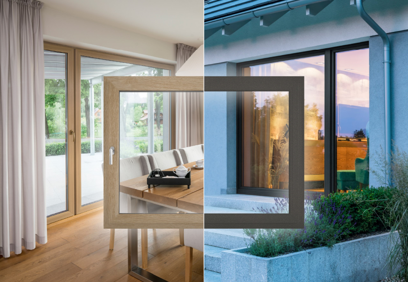 Okna drewniano-aluminiowe z PVC są wyborem uniwersalnym i ponadczasowym
