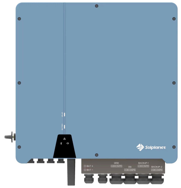 Falownik hybrydowy Solplanet serii ASW H-T1