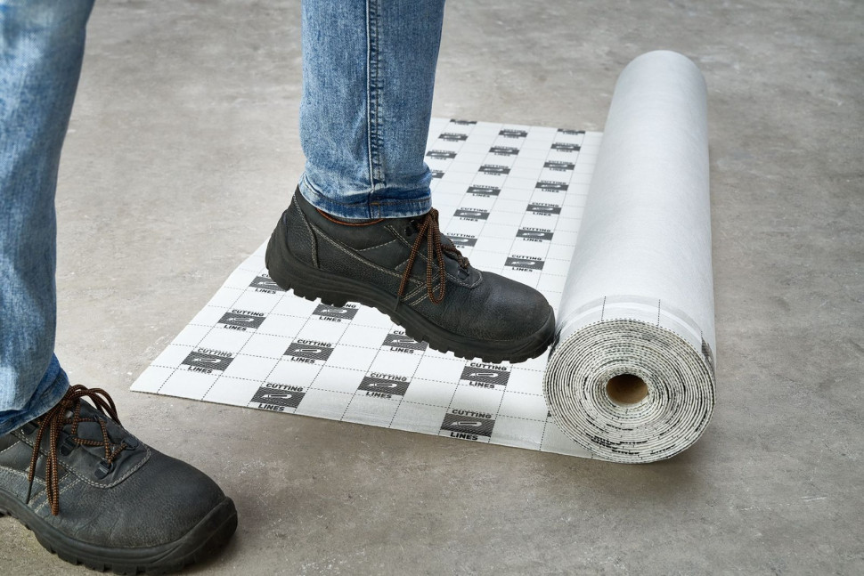 Podkład mineralny M-BASE SOUND - układanie