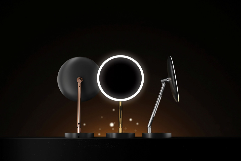 Lusterko łazienkowe z podświetleniem z serii Silia. fot. Deante