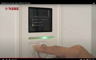 Podłączenie pompy ciepła NIBE do Internetu