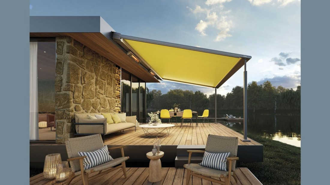 Pergola cubic od markilux - architektura kubiczna z osłoną przeciwsłoneczną