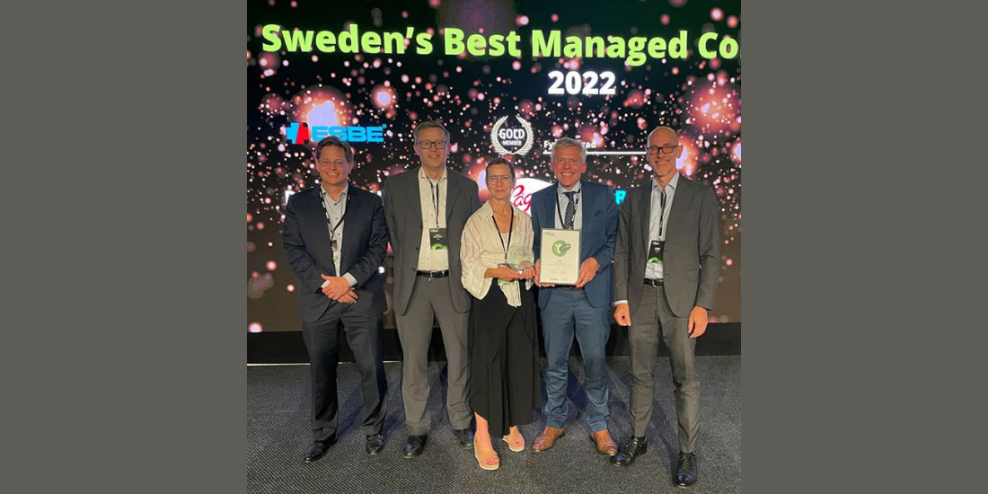 Hat-trick firmy ESBE - nagroda Sweden’s Best Managed Companies