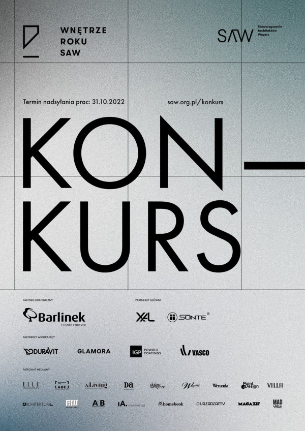 Barlinek partnerem strategicznym II edycji konkursu Wnętrze Roku SAW