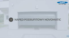 Novoferm. Napęd podsufitowy Novomatic