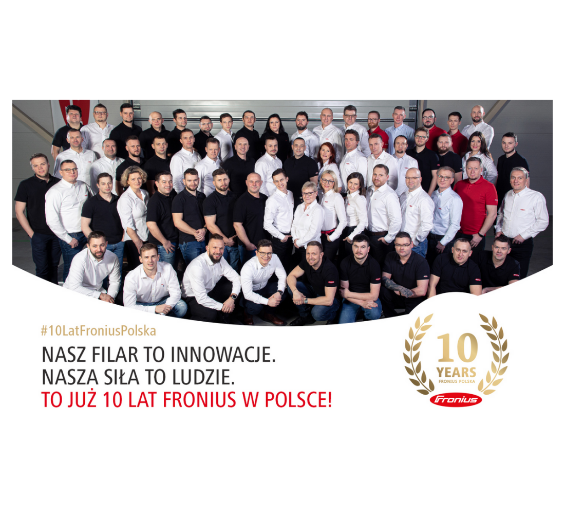 10 lat firmy Fronius w Polsce - geneza sukcesu