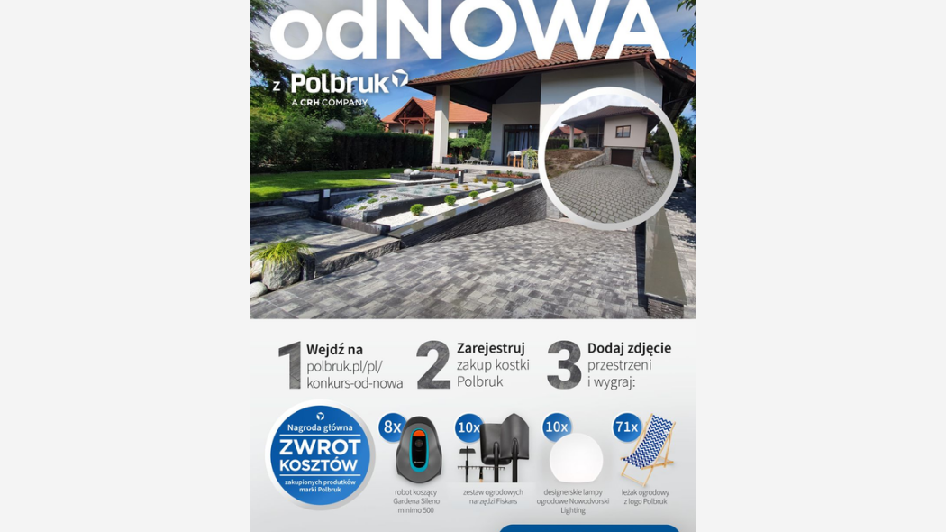 odNOWA z Polbruk - konkurs na metamorfozę otoczenia posesji