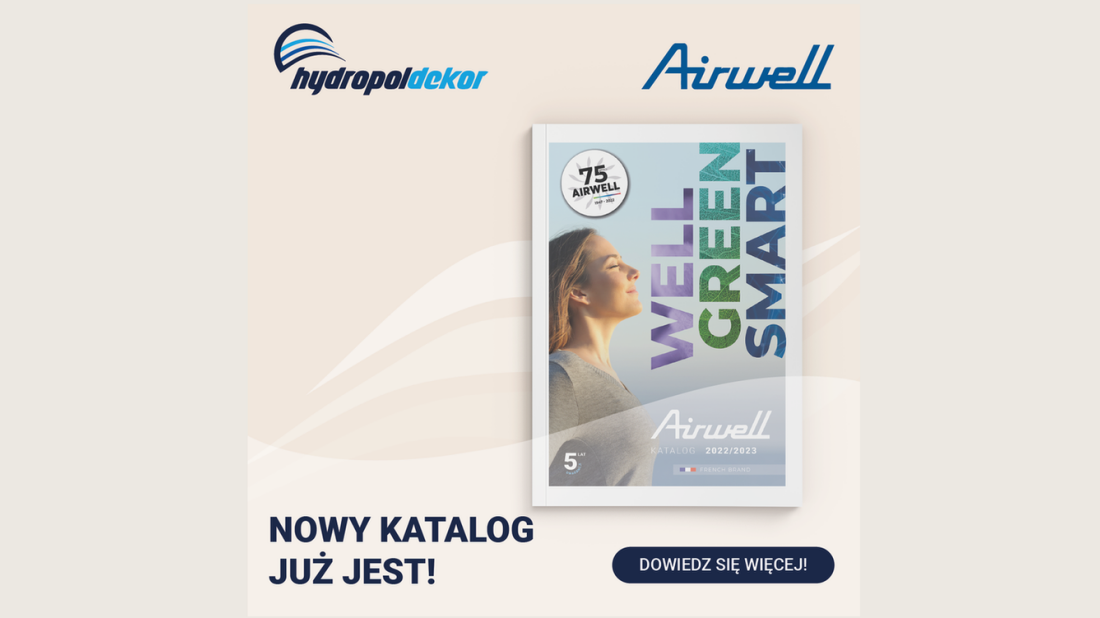 Nowy katalog Airwell na sezon 2022-2023 