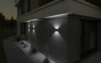 5 pomysłów na oświetlenie elewacji