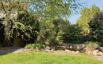 Mały ogród z elementami przyrody dalekowschodniej Korei Południowej