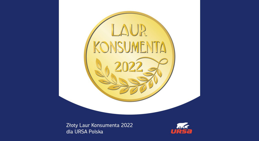 Złoty Laur Konsumenta 2022 przyznany marce URSA Polska