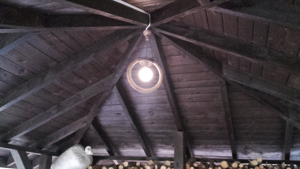 Oświetlenie w altanie