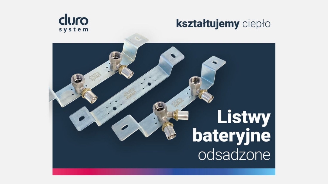 Listwy montażowe bateryjne odsadzone duro system - nowość marki ARKA 