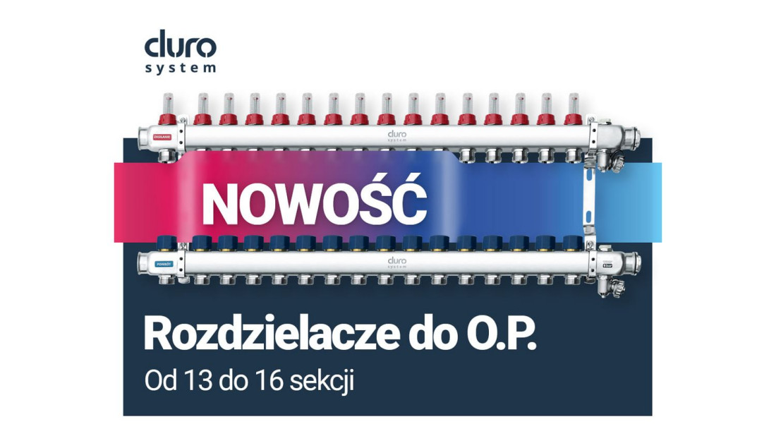 Nowe rozdzielacze do instalacji O.P. w ofercie marki ARKA