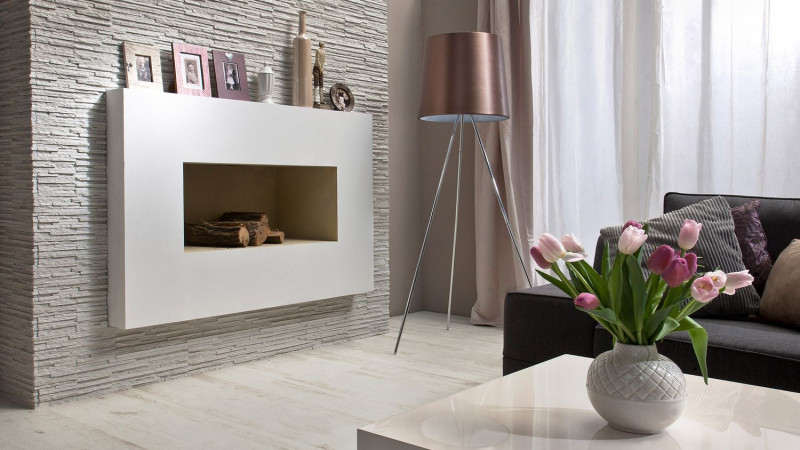 Aranżacja z płytkami ściennymi Palermo