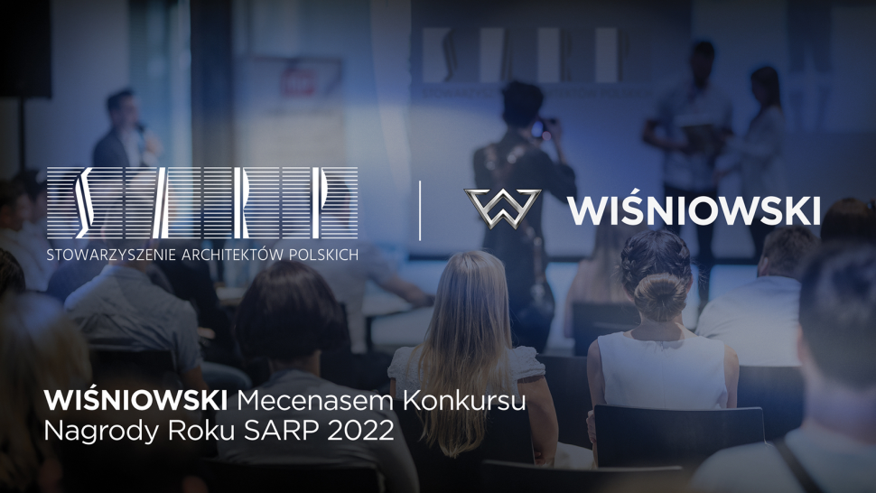 WIŚNIOWSKI Mecenasem Konkursu Nagrody Roku SARP 2022