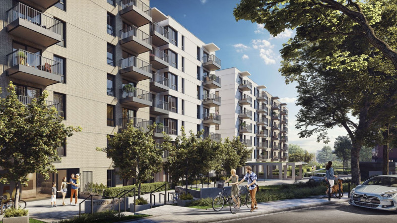 Osiedle Jerozolimska w Krakowie z dźwiękoszczelnymi oknami OknoPlus