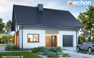 Mały dom 100 m2 o dużych możliwościach - poznaj ten projekt ARCHON+