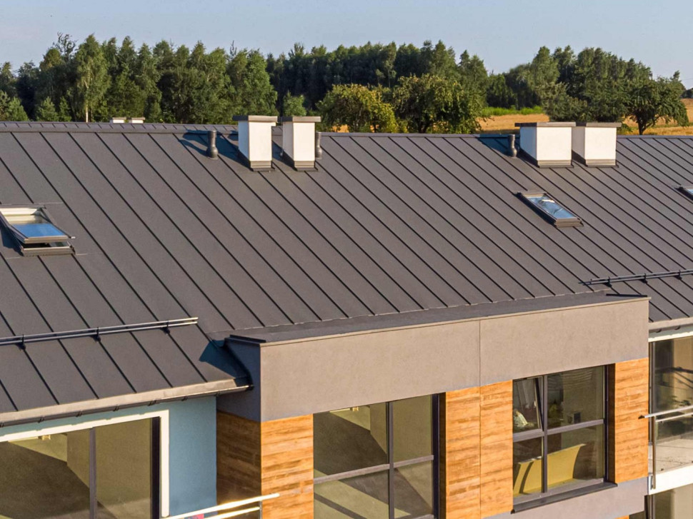 Panel dachowy na rąbek (fot. Blachy Pruszyński)