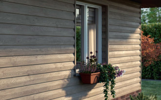 Suche elewacje - siding, szalówka