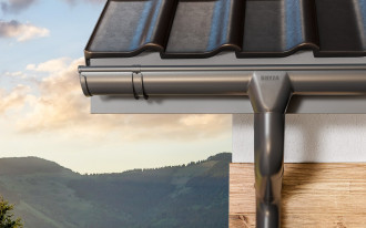 Zastosowanie systemu rynnowego BRYZA STAL