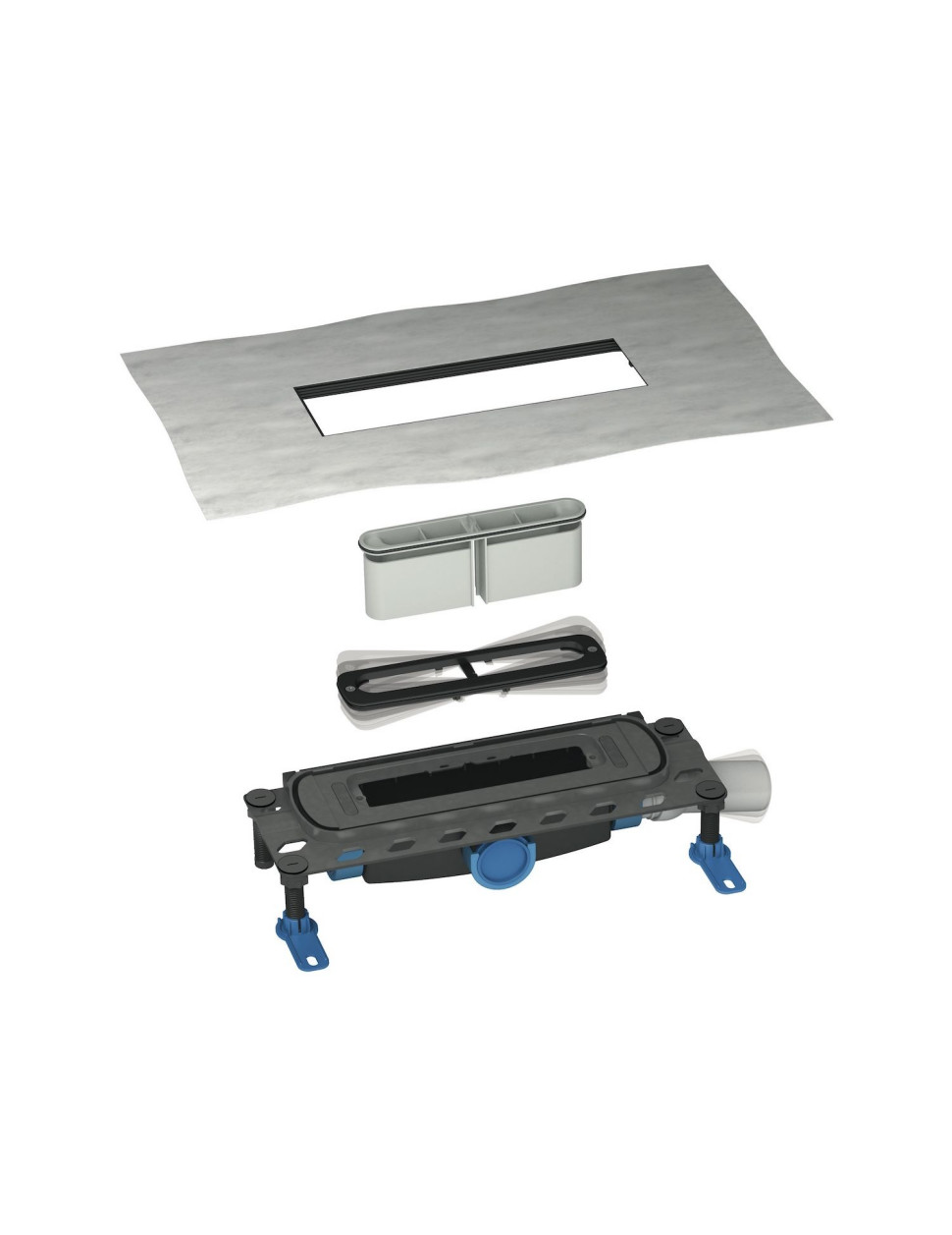 Czyszczenie syfonu DallFlex, listwa CeraFloor Select 