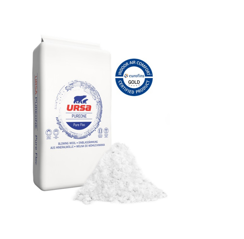 Wełna wdmuchiwana URSA Pure Floc
