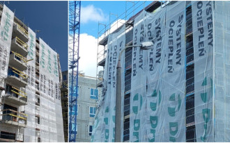 Uwaga na wysokie temperatury podczas prac termomodernizacyjnych