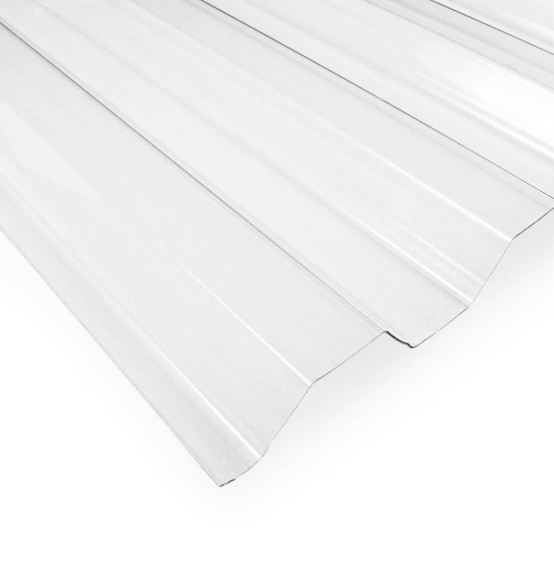 Płyta profilowana PVC trapez bezbarwna 70/18 900x2000
