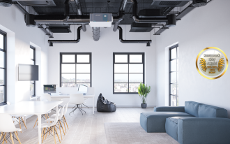 Płaski rekuperator podwieszany PRO-VENT MISTRAL SLIM